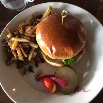 Drunch Eatery + Bar - Drunch burger- bland and under seasoned meat. Delicious home fries. - Breakfast & Brunch Near Me - Columbus, Ohio Drunch Eatery + Bar - Drunch burger- bland and under seasoned meat. Delicious home fries. - Breakfast & Brunch Near Me - Columbus, Ohio