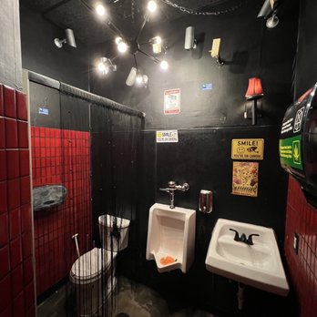 Red Dwarf - Mens bathroom. Who watching you? I don't think the cameras work. No much privacy with the shitter!!! - Beer Bar Near Me - Las Vegas, Nevada Red Dwarf - Mens bathroom. Who watching you? I don't think the cameras work. No much privacy with the shitter!!! - Beer Bar Near Me - Las Vegas, Nevada