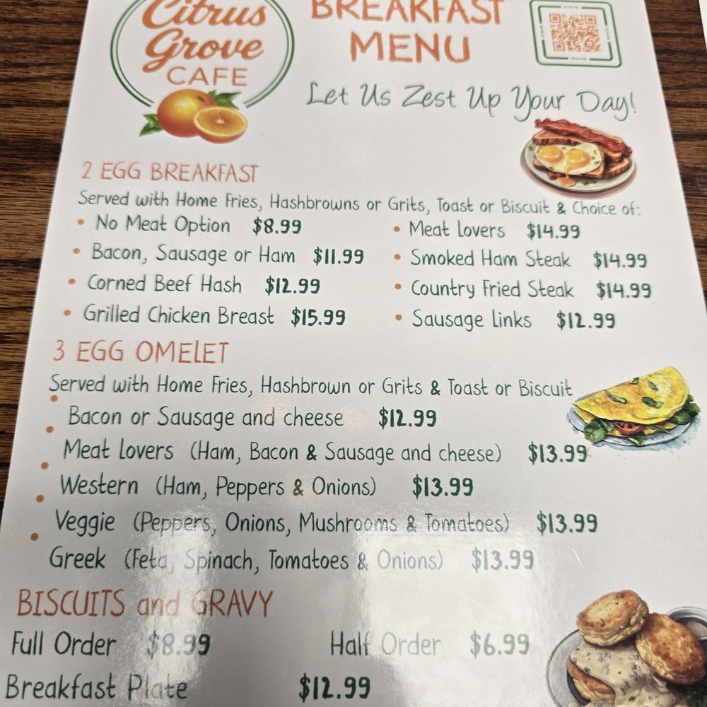 Citrus Grove Cafe - Breakfast & Brunch Near Me - Eustis, Florida Citrus Grove Cafe - Breakfast & Brunch Near Me - Eustis, Florida