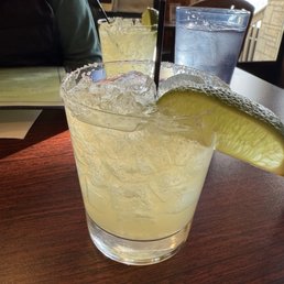 Lime margarita on the rocks Lime margarita on the rocks