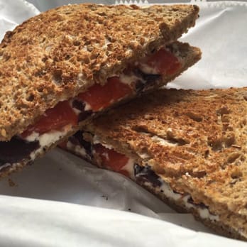 Sip Java - Goat Cheese Panini on a 12 grain bread. A m a z i n g! - Coffee & Tea Near Me - Fort Lauderdale, Florida