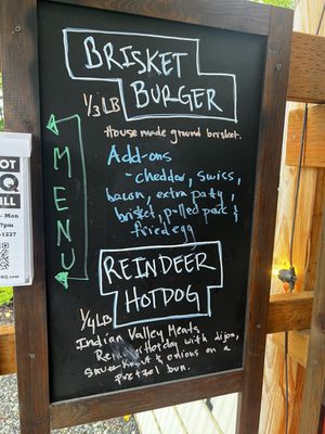 Menu photo 1 Y Knot BBQ Talkeetna, AK