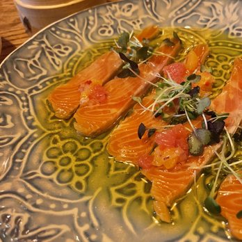 Mother Tongue - Trout Ceviche - Cocktail Bars Near Me - Toronto, Ontario Mother Tongue - Trout Ceviche - Cocktail Bars Near Me - Toronto, Ontario