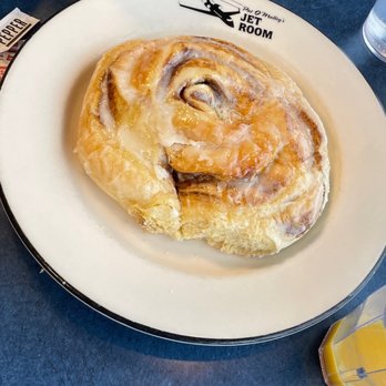 Jet Room Restaurant - Cinnamon Roll! - Diners Near Me - Madison, Wisconsin