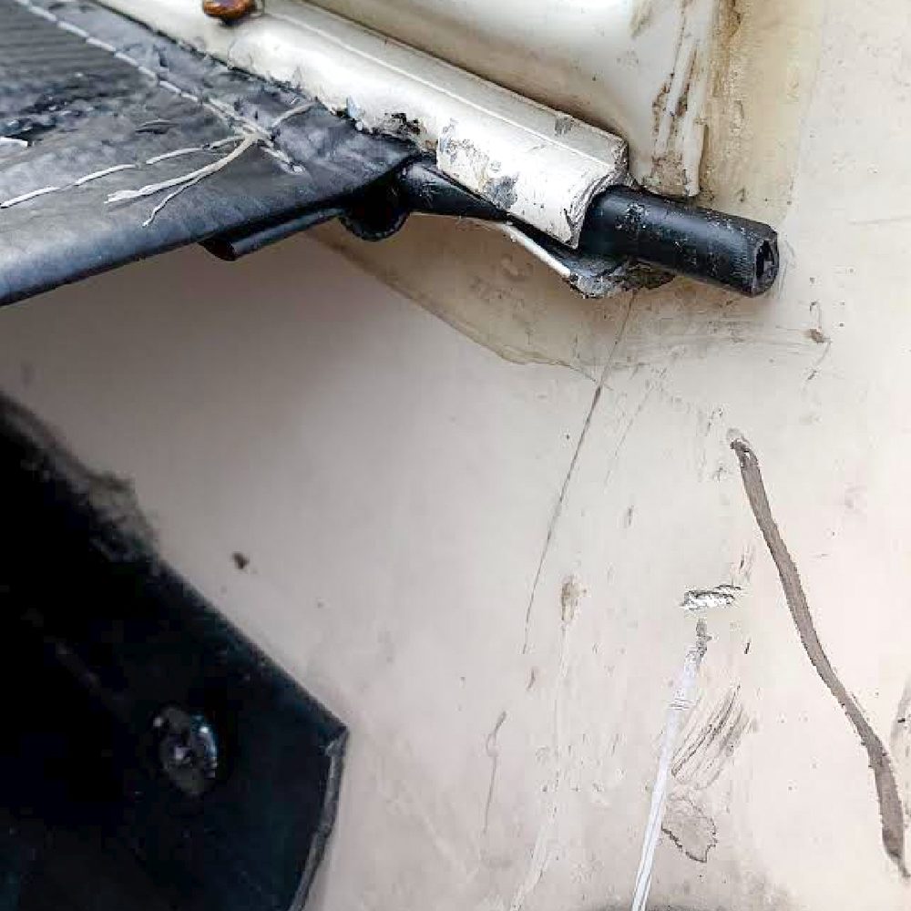 Camping World - Damage also showing side of RV gouge and marks - RV Dealers Near Me - Nashville, Tennessee