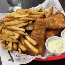 Whitbie's Fish & Chips - Cod, fries and dreamy tartar sauce