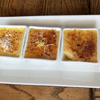 BLVD Seafood - CRÈME BRÛLÉE TRIO - New American Near Me - Galveston, Texas BLVD Seafood - CRÈME BRÛLÉE TRIO - New American Near Me - Galveston, Texas