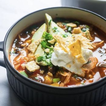Mama's Rican Kitchen - Mama's PR version of chicken tortilla soup - Caterers Near Me Mama's Rican Kitchen - Mama's PR version of chicken tortilla soup - Caterers Near Me