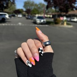 TN Nails Spa - nails with fun designs all done by Anna!