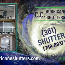 C.C. Hurricane Shutters
