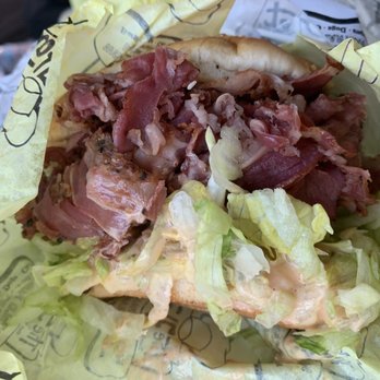 The Hat - Pastrami Burger - THIS THING IS HUGE! - Fast Food Near Me - Rancho Cucamonga, California