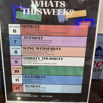 Miller's At Carnes - Weekly menu - American Near Me - Moncks Corner, South Carolina Miller's At Carnes - Weekly menu - American Near Me - Moncks Corner, South Carolina