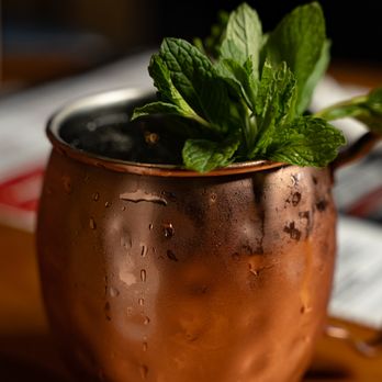 Landmark Bar & Kitchen - Key Lime Mule - Vodka, Lime Juice, Mint, Ginger Beer - Salad Near Me - Fort Worth, Texas Landmark Bar & Kitchen - Key Lime Mule - Vodka, Lime Juice, Mint, Ginger Beer - Salad Near Me - Fort Worth, Texas