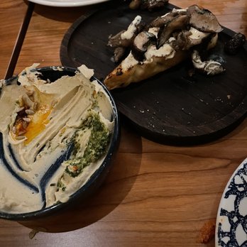 Gypsy Kitchen DC - Hummus and Flatbread... and a piece of the Foraged Mushroom Toast (my favorite). - Tapas/Small Plates Near Me - Washington, DC, District of Columbia Gypsy Kitchen DC - Hummus and Flatbread... and a piece of the Foraged Mushroom Toast (my favorite). - Tapas/Small Plates Near Me - Washington, DC, District of Columbia