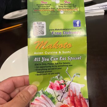 Makoto - All you can eat buffet - Sushi Bars Near Me - Avenel, New Jersey Makoto - All you can eat buffet - Sushi Bars Near Me - Avenel, New Jersey