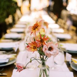 Bluma Flower Farm - Bud vases                                              (photo: Annie Hall Photography)