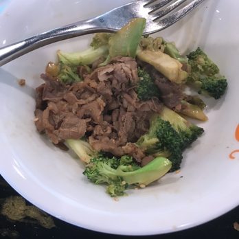 Rc Mongolian BBQ Buffet - Lamb and Broccoli - Buffets Near Me - Rancho Cucamonga, California