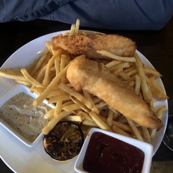 Haven Craft Kitchen + Bar - Vodka battered fish 'n' chips was perfectly cooked. - New American Near Me - Orange, California