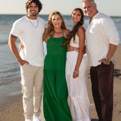 Monaco Hair Extensions Salon - First family picture with me in it!