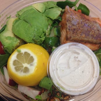 sweetgreen - Healthy Salads, Wraps, and Bowls - Spinach, roasted salmon, avocado, n etc - Salad Near Me - Fairfax, Virginia