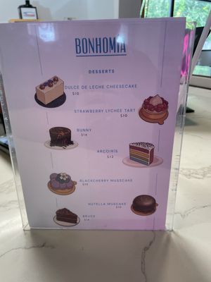 Menu photo 1 Bonhomia McAllen, TX Menu photo 1 Bonhomia McAllen, TX