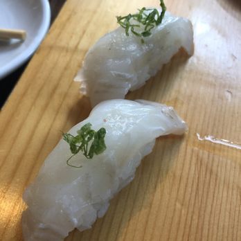 KUU Restaurant - Flounder nigiri - Japanese Near Me - Houston, Texas