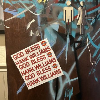 Waterloo - Bathroom door - Burgers Near Me - Louisville, Colorado