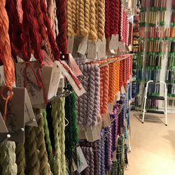 We sell all types of fibers and canvases.