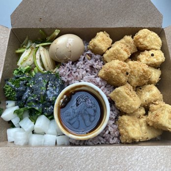 Doyaji - Chicken-fried tofu bowl. - Korean Near Me - Portland, Oregon Doyaji - Chicken-fried tofu bowl. - Korean Near Me - Portland, Oregon