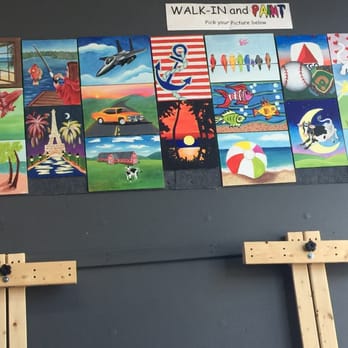 Liz Boston Art Studio - Some of the available pre-stenciled selections. - Art Classes Near Me - Abington, Massachusetts