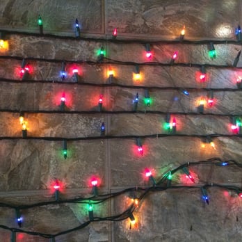 Picnic Garden - I don't get the Christmas lights... - Barbeque Near Me - Flushing, New York