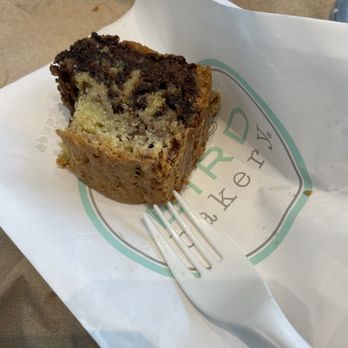 Bird Bakery - Nutella Pound Cake Slice  Sooo good - Bakeries Near Me - Dallas, Texas