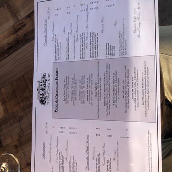 Thornton Winery - Menu - Wineries Near Me - Temecula, California Thornton Winery - Menu - Wineries Near Me - Temecula, California