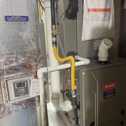 Good Guys Heating & Air Conditioning - My new safer gas line connection