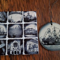 The Green Boutique - Cityscape Tiles and ornaments - I just had to get the Gasparilla ship for myself!