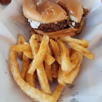 The South - Chicken sandwich with fries. - Southern Near Me - Wylie, Texas The South - Chicken sandwich with fries. - Southern Near Me - Wylie, Texas