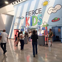 Fierce Church - Fierce Kids lobby where kids check in before going to their classrooms.