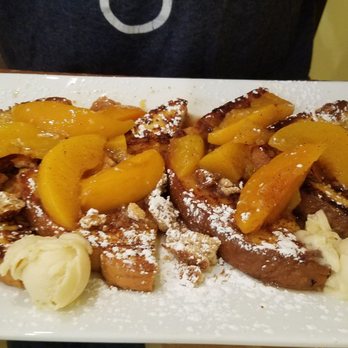 Batter & Berries - Peach cobbler French toast - Breakfast & Brunch Near Me - Chicago, Illinois