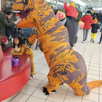 Bridlewood Mall Management - Fat T-Rex ate too much High Fructose Corn Syrup, aka, candies. - Shopping Centers Near Me - Scarborough, Ontario