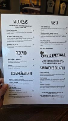 Menu photo 2 Buenos Aires Grill Northridge, CA