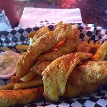 Raceway Bar and Grill - Fish N Chips on Friday is all you can eat for $14.29.  Excellent light, flavorful breading, good quality Cod, great tarter sauce!  Winner!! - Bars Near Me - Maricopa, Arizona