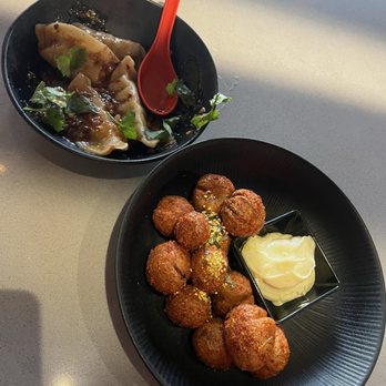 The Ginger Pig - Shui Jiao - Beijing Style Dumplings & Smashed Furikake Potatoes - Chinese Near Me - Denver, Colorado