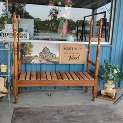 Handmade bench