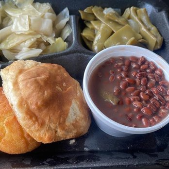 The Boondocks - Veggie plate! - American Near Me - Anderson, South Carolina
