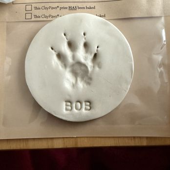The Peaceful Journey - Clay paw print keepsake - Veterinarians Near Me The Peaceful Journey - Clay paw print keepsake - Veterinarians Near Me