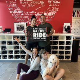 Our first ride, most definitely not our last