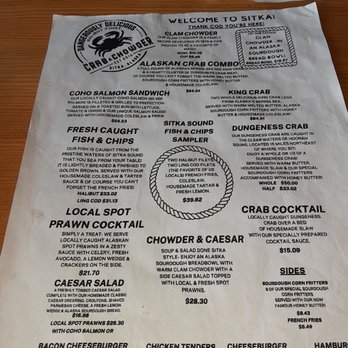 Halibut Point Crab & Chowder - Seafood Near Me - Sitka, Alaska