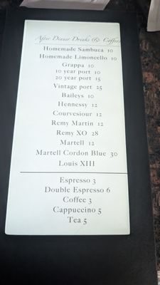 Menu photo 1 Della Francesca Danbury, CT