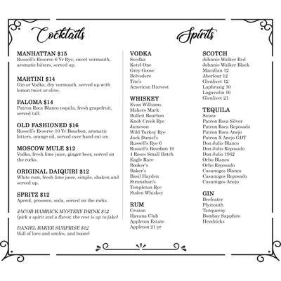 Menu photo 8 Golden Bull Santa Monica, CA
