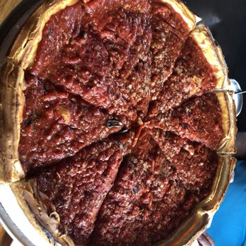 Giordano's - Extra Pepperoni & Mushroom stuffed deep dish pizza - Salad Near Me - Las Vegas, Nevada Giordano's - Extra Pepperoni & Mushroom stuffed deep dish pizza - Salad Near Me - Las Vegas, Nevada